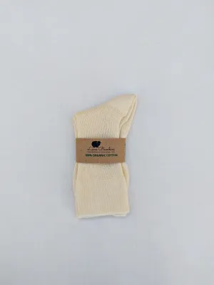 ARIA NATURAL ~ Children's Socks. Organic Cotton. Undyed.