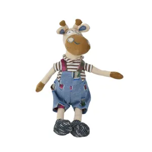 Boy Giraffe Soft Toy