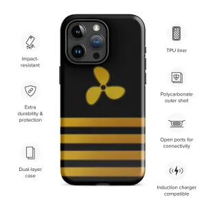 iPhone case propeller and stripes