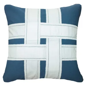 Outdoor Cross Sash Storm Lounge Cushion 55 x 55 cm